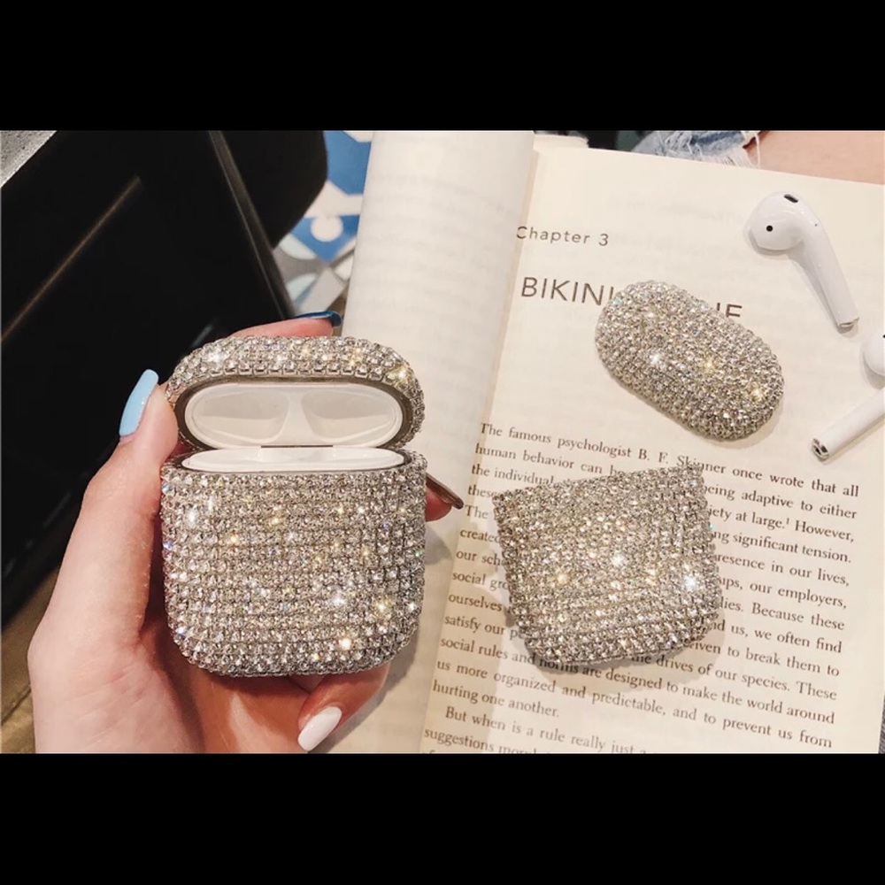 Rhinestone covered iPod cases